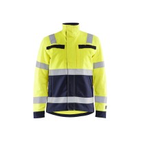 Veste de travail ignifuge antistatique multi-poches haute visibilité Multinorme Blaklader 4087151433894XL