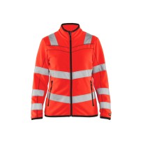 Veste de travail Blaklader haute visibilité fermeture éclair complète micropolaire pour femme 496610103300M