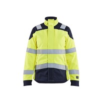 Veste de travail Blaklader multinormes haute visibilité ignifuge antistatique pour femme sans métal 496915123389M