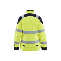 Veste de travail Blaklader multinormes haute visibilité ignifuge antistatique pour femme sans métal 496915123389M