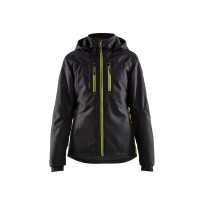 Veste de travail hiver Blaklader multipoches imperméable avec capuche pour femme 497219778633M