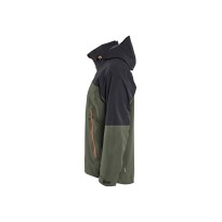 Veste de travail Blaklader Striker à manches stretch multipoches avec capuche imperméable 498019164209L