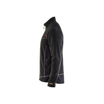 Sweat de travail Blaklader avec fermeture éclair intégrale en micropolaire stretch 499710101094L