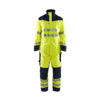 Combinaison de travail multipoche haute visibilité ignifuge imperméable et antistatique Blaklader 631715343389C50