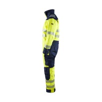 Combinaison de travail multipoche haute visibilité ignifuge imperméable et antistatique Blaklader 631715343389C50