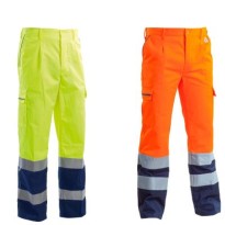 Pantalon de travail multi-poches haute visibilité hiver  P&P Loyal AVB02 205