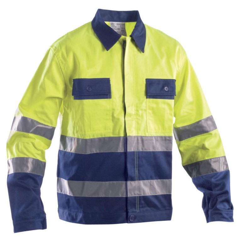 Veste de travail haute visibilité Multi-poches...