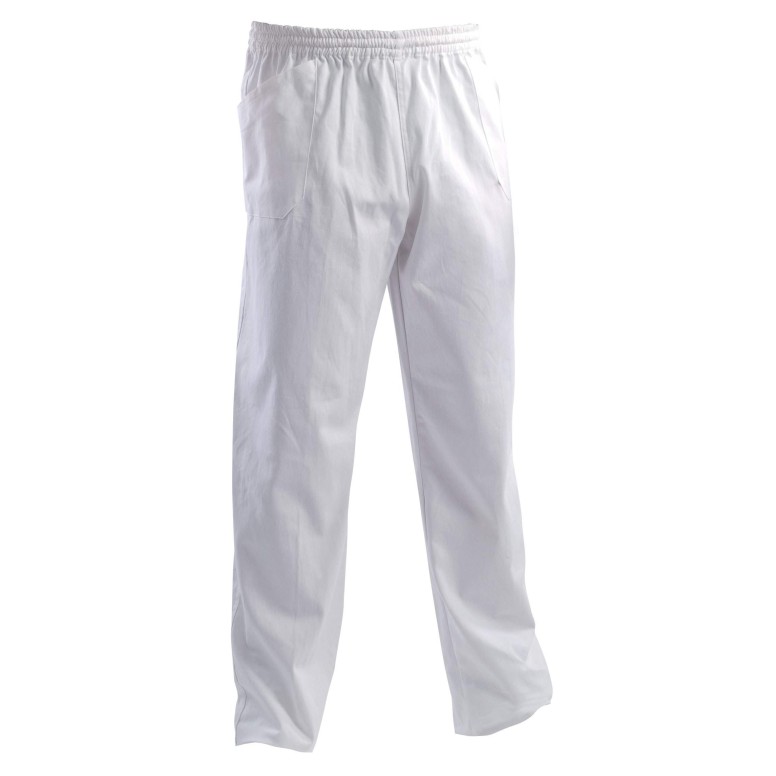 Pantalon de travail avec élastique 100 % coton...
