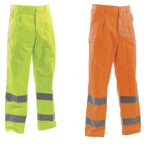 Pantalon de travail multi-poches haute visibilité P&P...