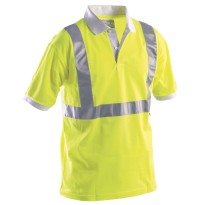 Polo de travail haute visibilité manches courtes P&P...