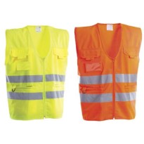 Gilet de travail haute visibilité multi-poches P&P Loyal AVC36 306