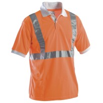 Polo de travail haute visibilité manches courtes P&P...