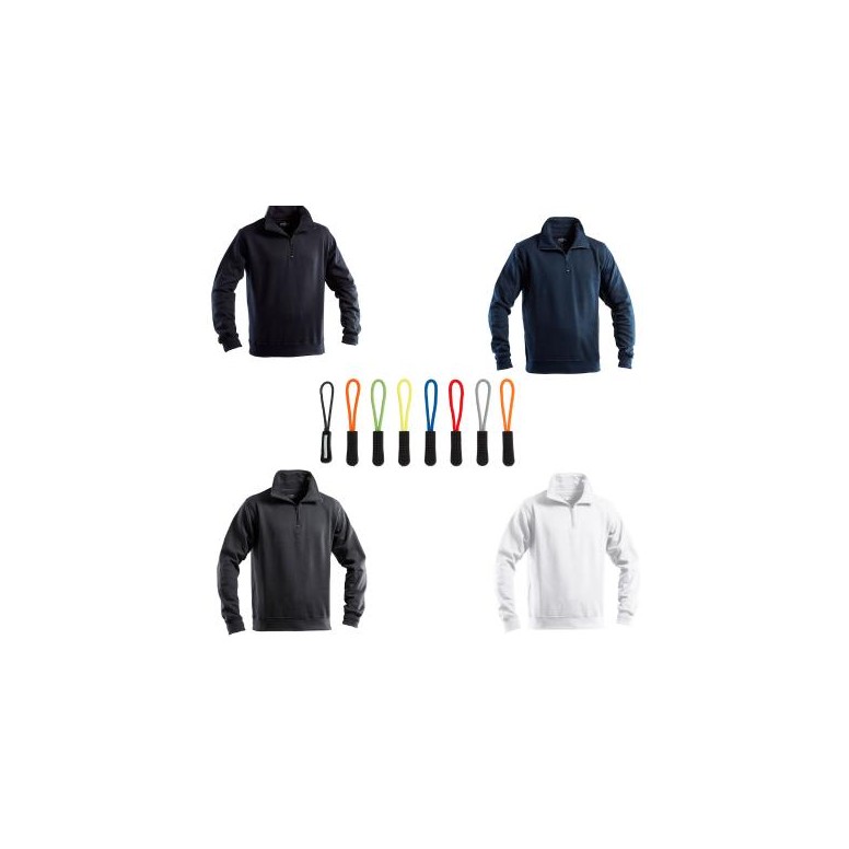 Sweatshirt de Travail Demi-Zip P&P Loyal FLP65 200