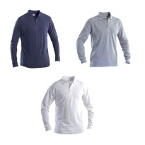 Polo de travail à manches longues 100% coton peigné P&P Loyal STP35 102