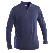 Polo de travail à manches longues 100% coton peigné P&P Loyal STP35 102