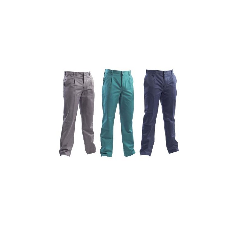 Pantalon de Travail Multipoche 100% coton P&P...