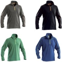 Sweat de Travail en Micropolaire Demi-Zip P&P Loyal GGX27 300