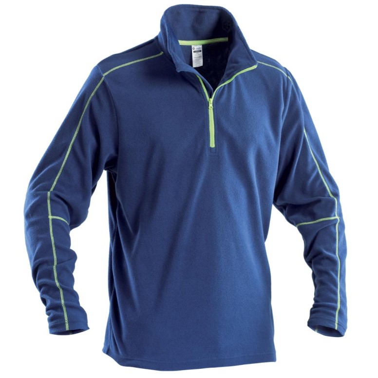 Sweat de Travail en Micropolaire Demi-Zip P&P...