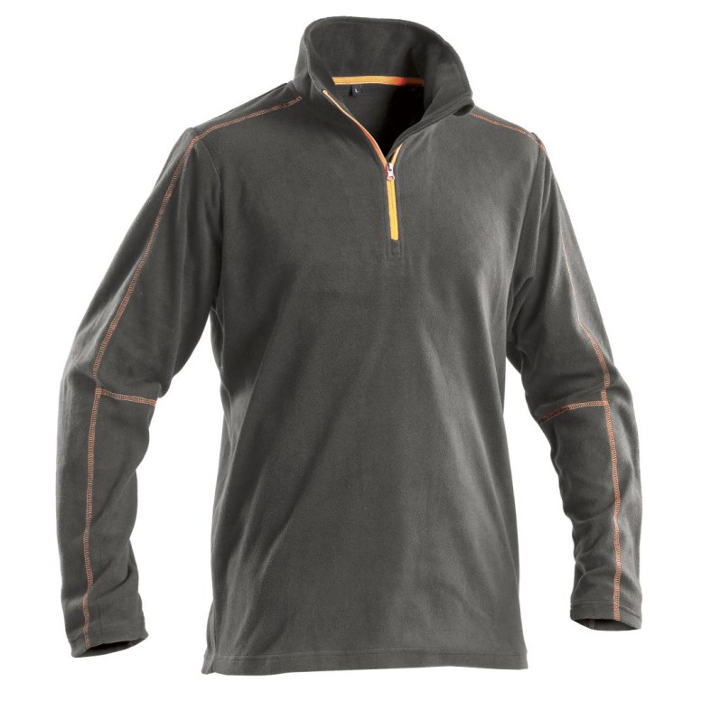 Sweat de Travail en Micropolaire Demi-Zip P&P...