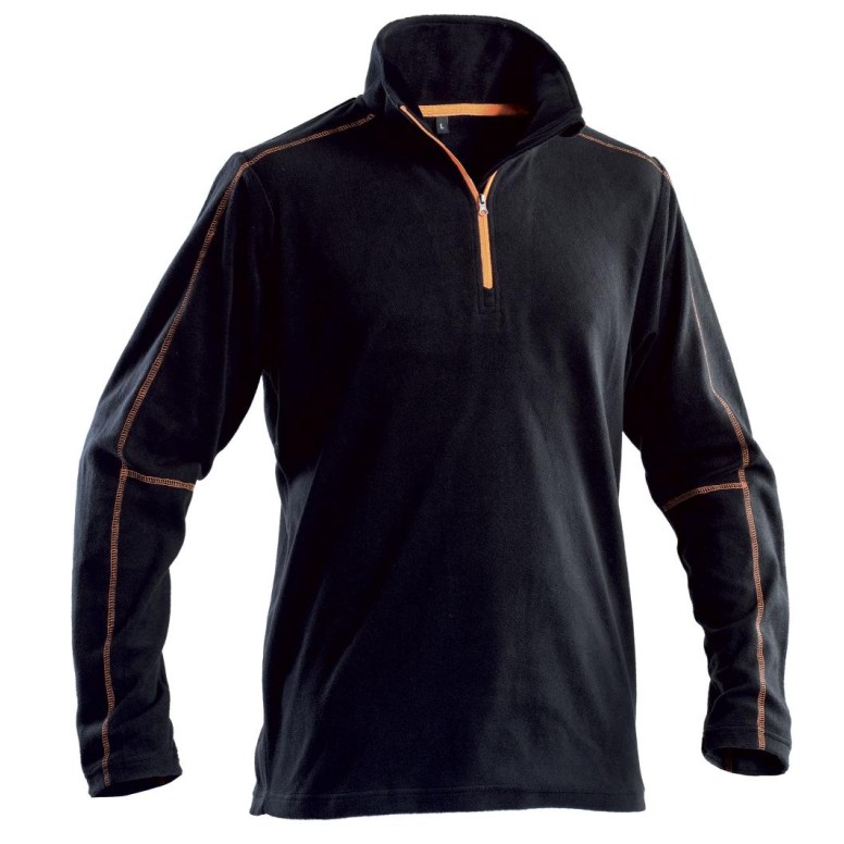Sweat de Travail en Micropolaire Demi-Zip P&P...