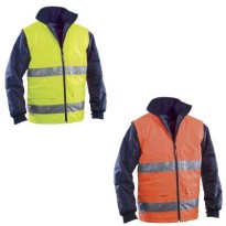Gilet de Travail Haute Visibilité avec Manches P&P Loyal GGX29 413