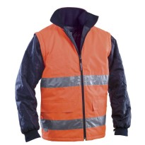 Gilet de Travail Haute Visibilité avec Manches P&P Loyal GGX29 413