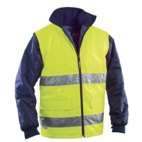 Gilet de Travail Haute Visibilité avec Manches P&P Loyal GGX29 413