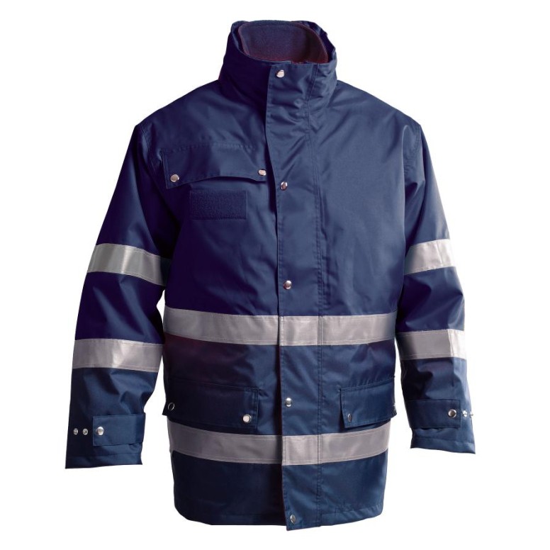 Veste de Travail Haute Visibilité Multipoches...