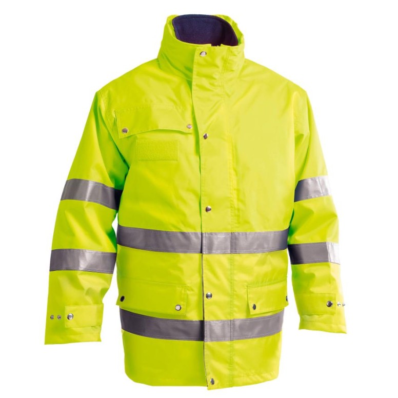 Veste de Travail Haute Visibilité Multipoches...