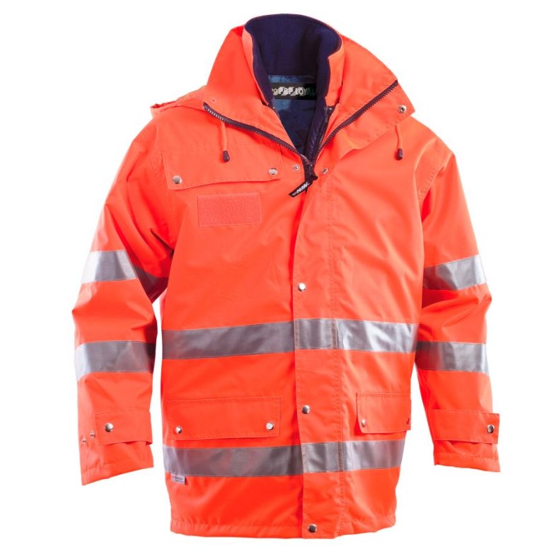 Veste de Travail Haute Visibilité Multipoches...