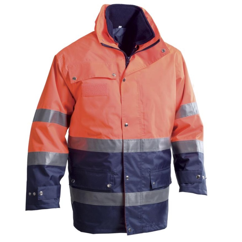 Veste de Travail Haute Visibilité Multipoches...