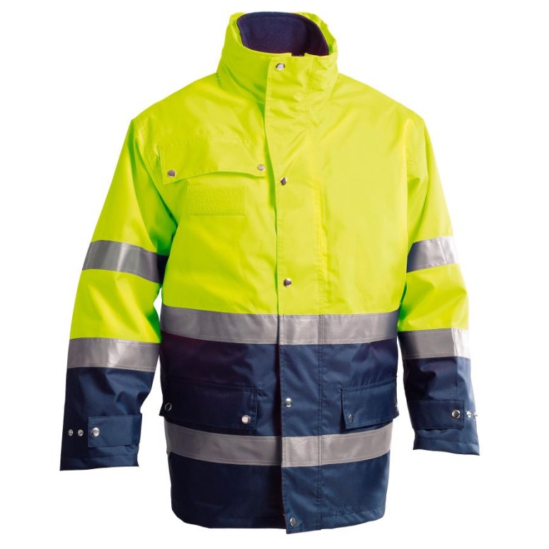 Veste de Travail Haute Visibilité Multipoches...