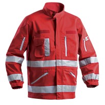 Veste de travail haute visibilité multipoches de secours...