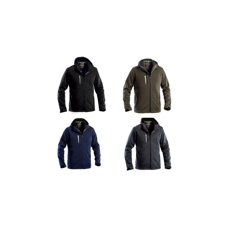 Veste de Travail Multi-poches Softshell...