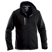 Veste de Travail Multi-poches Softshell Imperméable avec Capuche P&P Loyal GGXD3 300