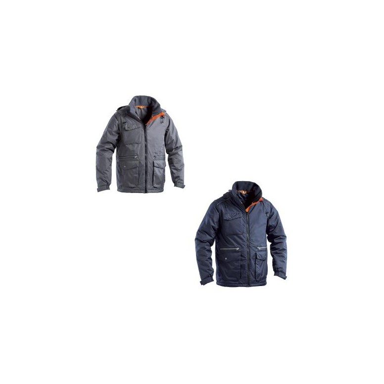 Parka de Travail Multipoches Stone P&P Loyal...