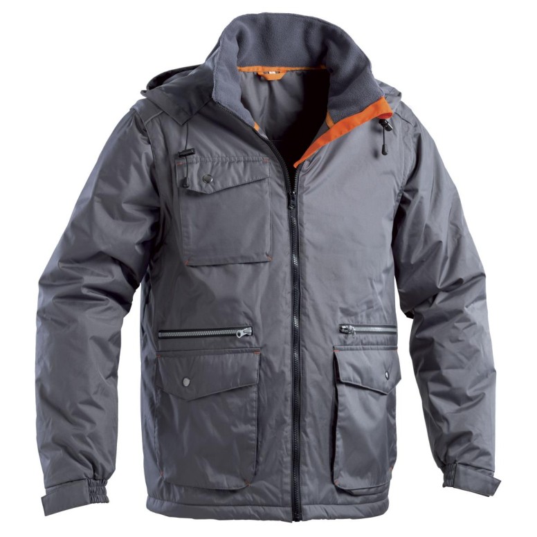 Parka de Travail Multipoches Stone P&P Loyal...