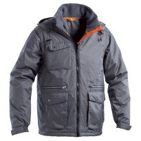 Parka de Travail Multipoches Stone P&P Loyal GGXZ4 310
