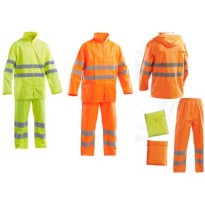 Ensemble de Travail Haute Visibilité Kit Pluie P&P Loyal H2OPU 304