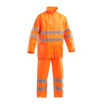 Ensemble de Travail Haute Visibilité Kit Pluie P&P Loyal H2OPU 304