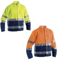 Veste de travail haute visibilité Multi-poches hiver P&P...