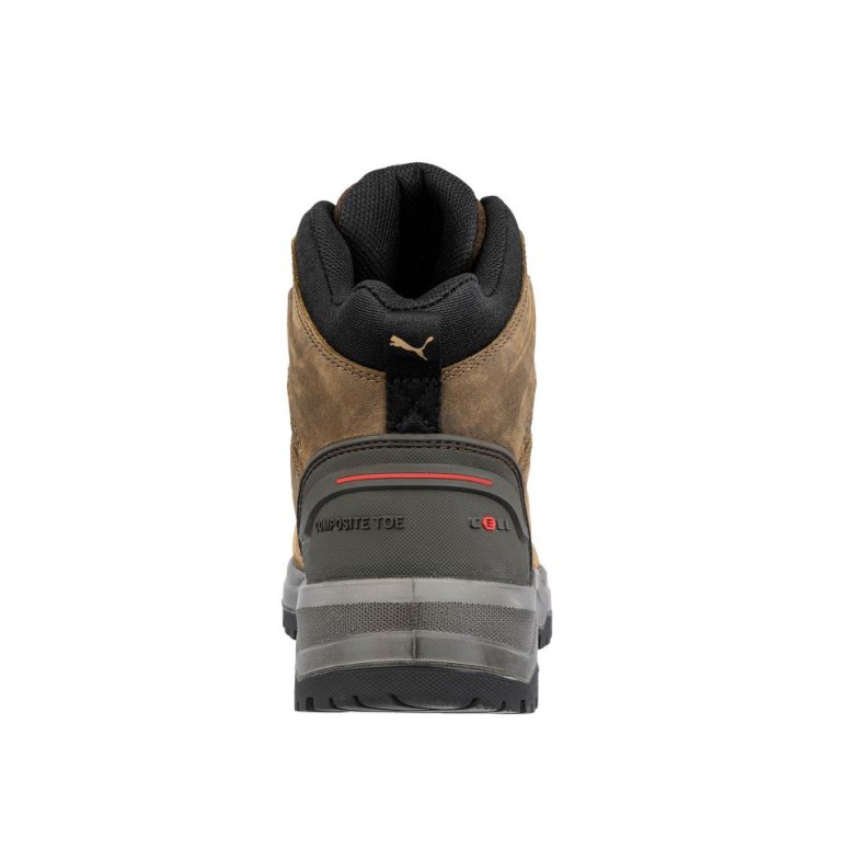 Chaussures de sécurité Puma Iron HD Brown Mid...