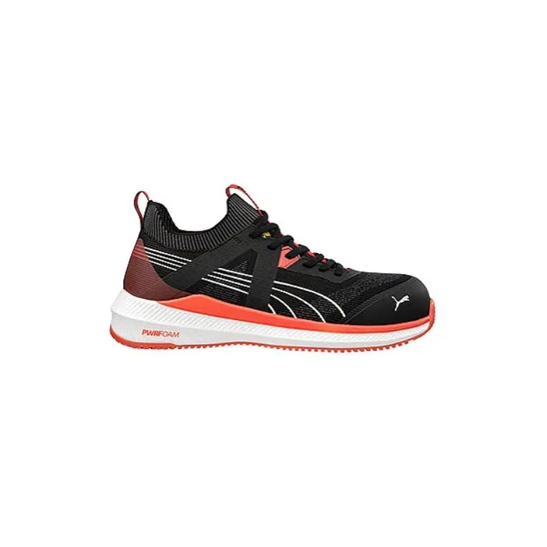 Chaussures de sécurité Puma Turbo Black/Red Low...
