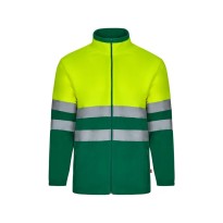 Veste polaire bicolore de travail à haute visibilité... 2