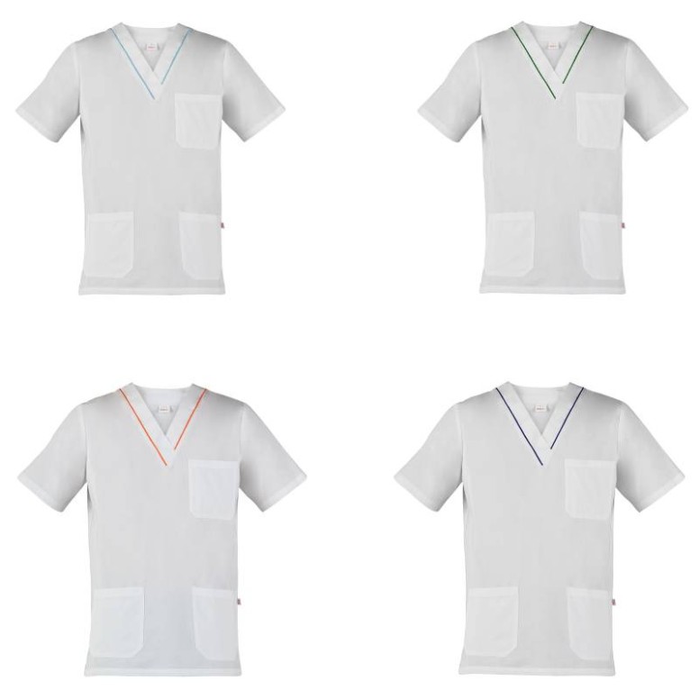 Blouse de travail 100 % coton Multipoches...