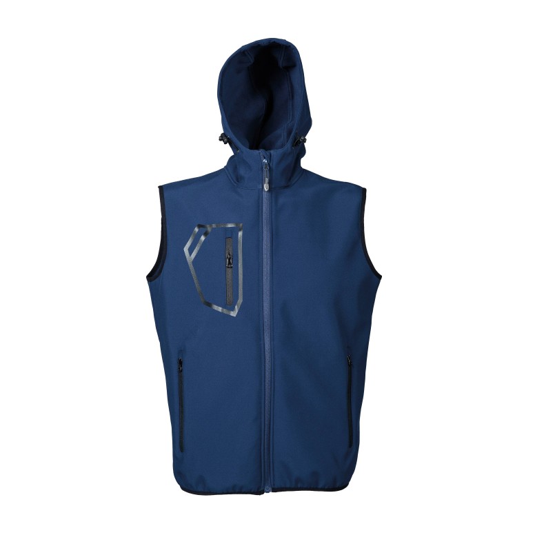 Gilet de travail Stretch Softshell Multipoches...