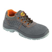 Chaussures de Sécurité Basses Suédées Grises Logica S1P SRC L89