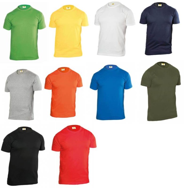 T-shirt de Travail 100% Coton manches courtes...