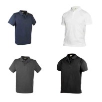 Polo de Travail à manches courtes Logica 100% coton SOLARIS/1-L