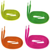 2 Paires - Lacets pour chaussures de travail Logica FLUO/A